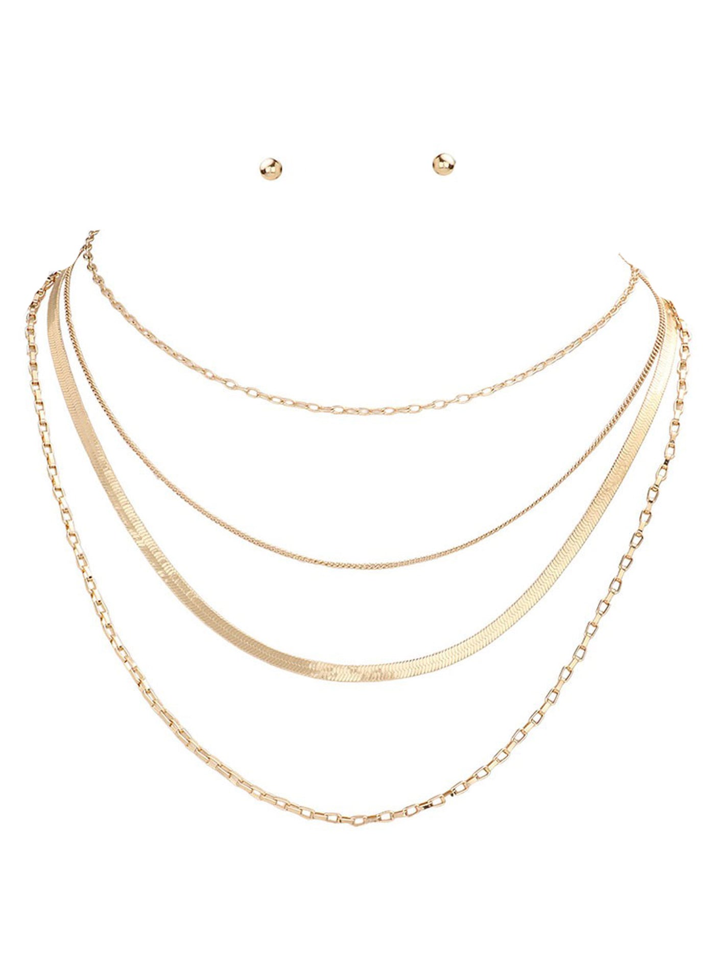 Best Layered Gold Necklace
