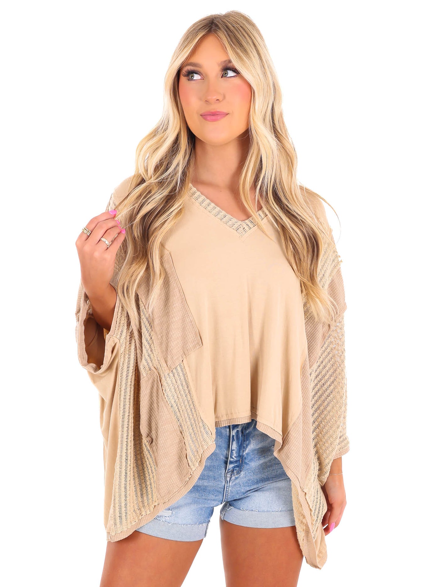 Change Your Mind Contrast Top