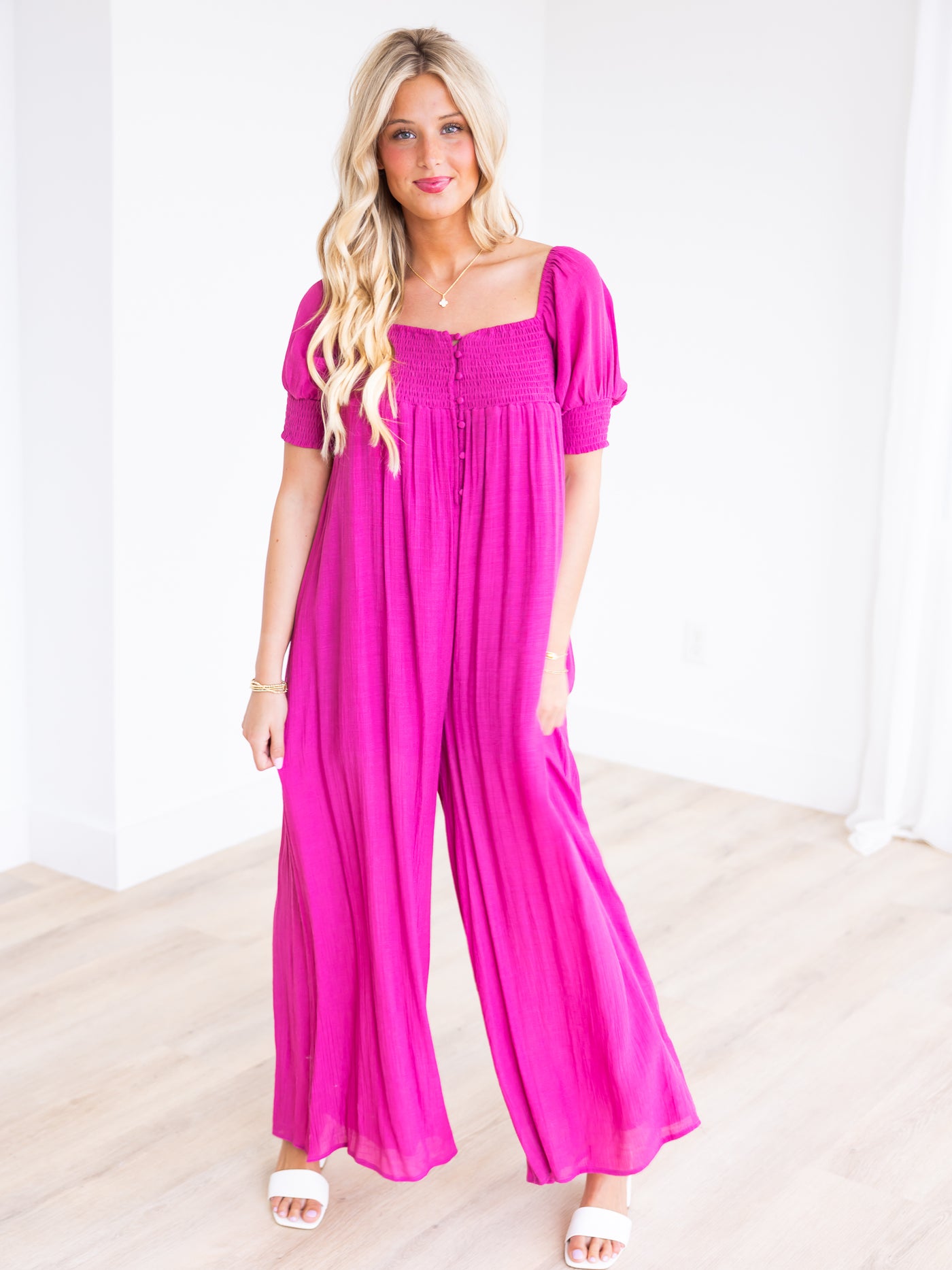 Time After Time Wide Leg Jumpsuit
