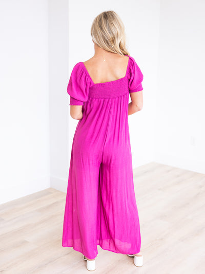 Time After Time Wide Leg Jumpsuit