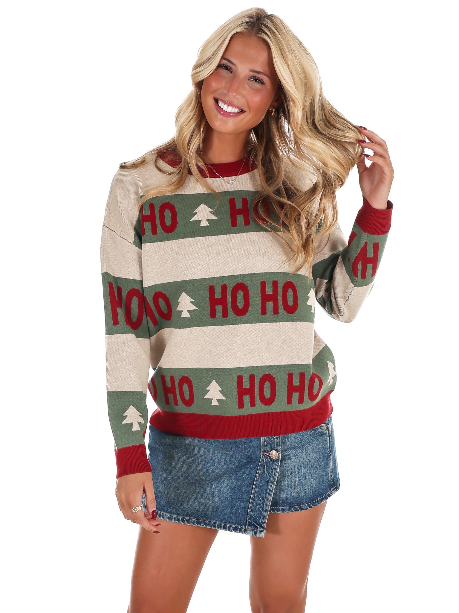 Ho Ho Ho Sweater Josie's Boutique