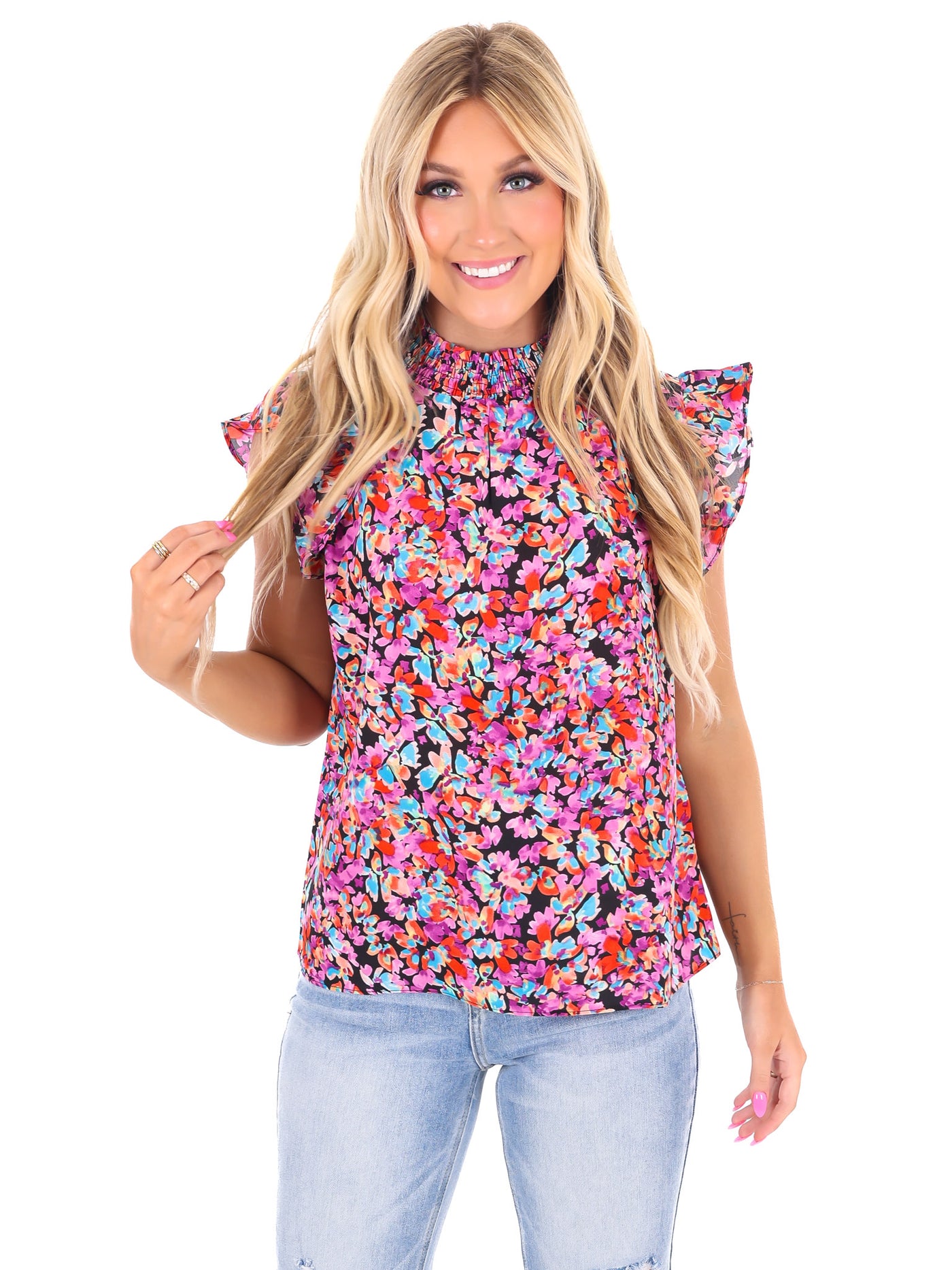 Truth About You Floral Top
