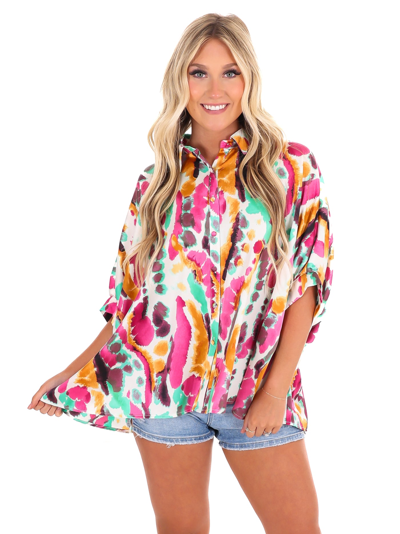 Anything is Possible Tie Dye Top