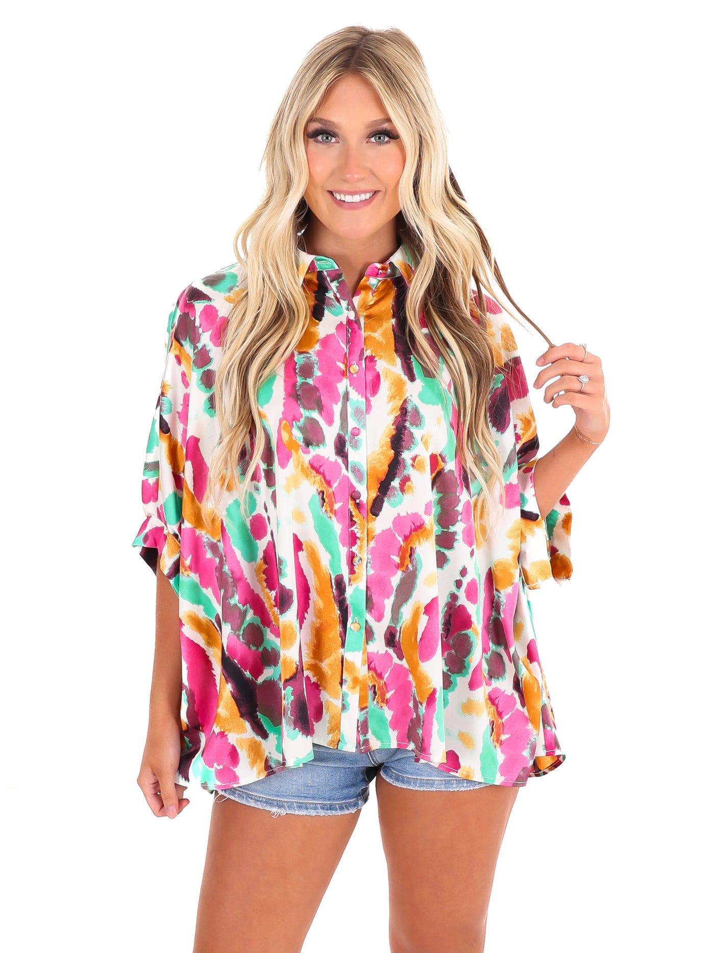 Anything is Possible Tie Dye Top