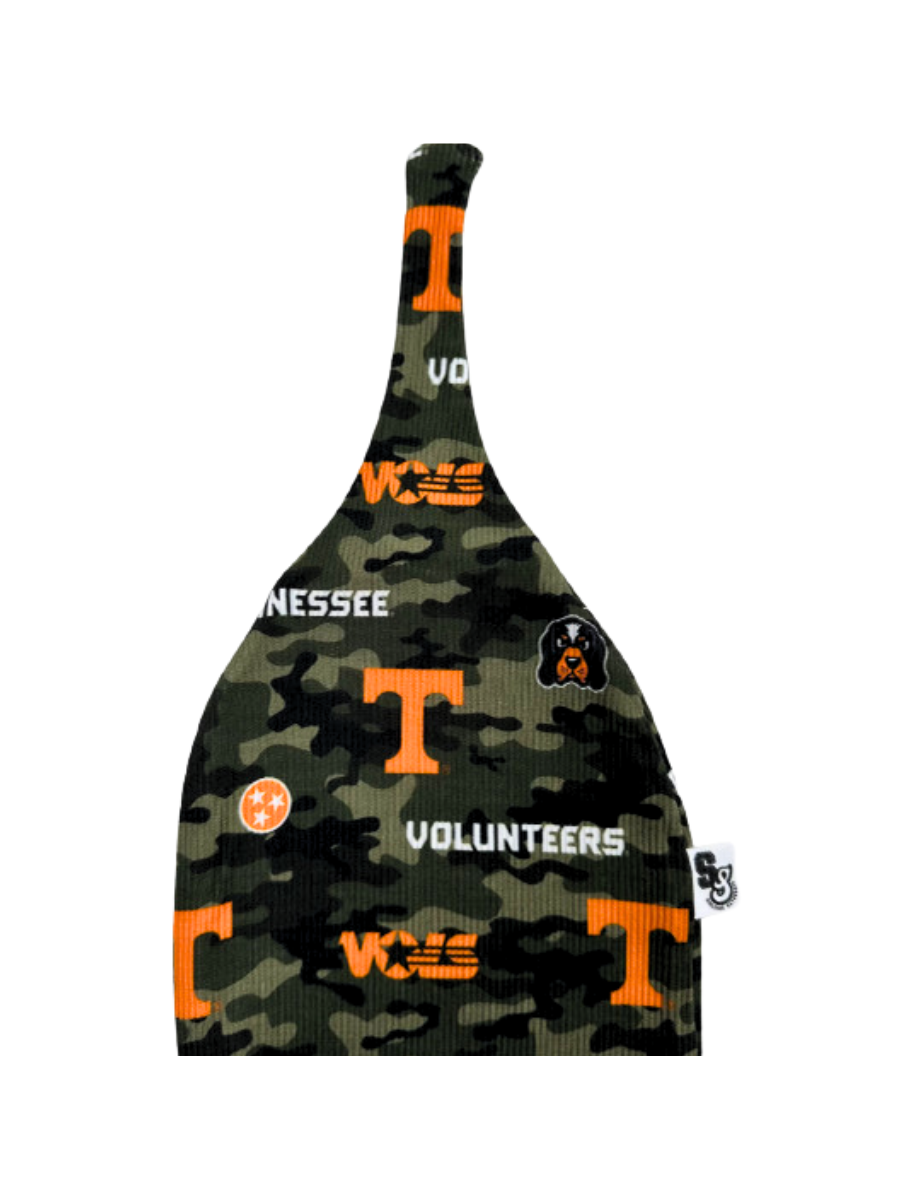 Big Orange Camo Infant Hat