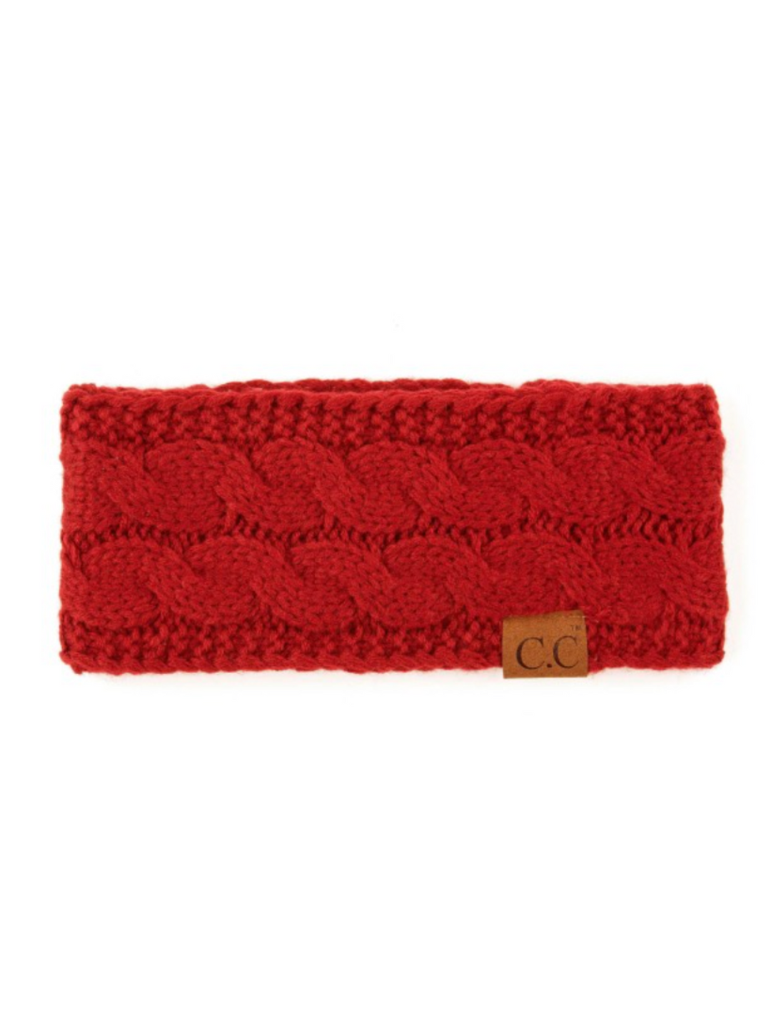 C.C. Cable Knit Head Wrap