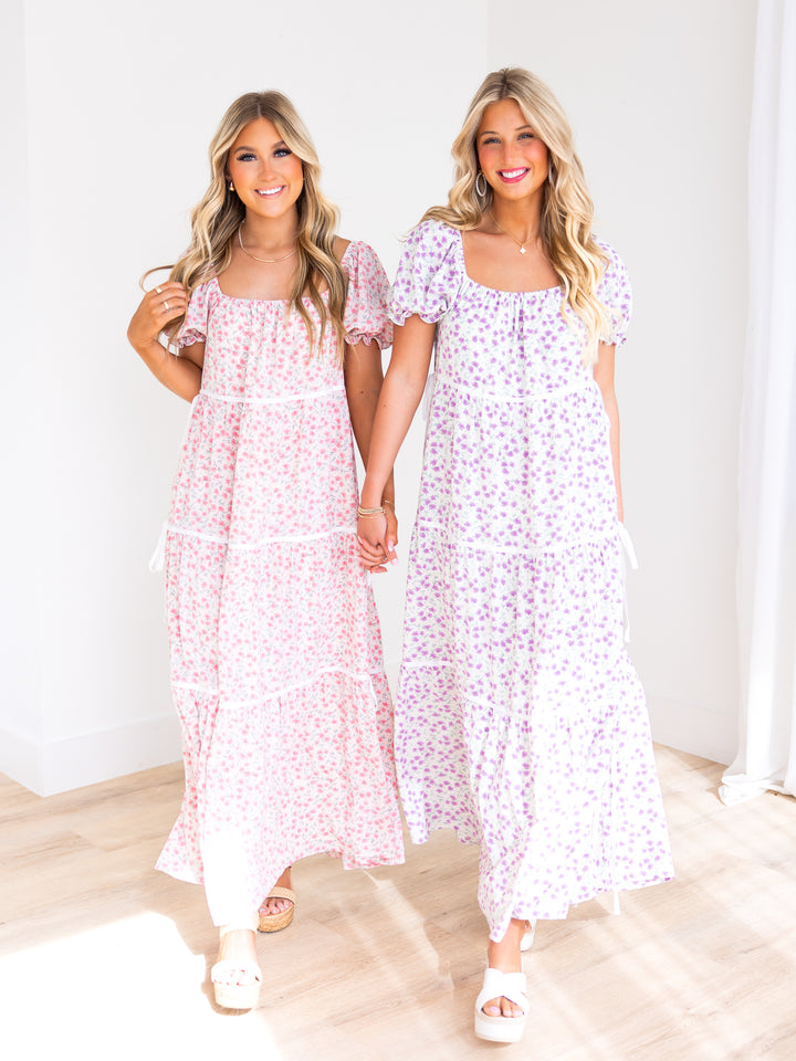 In the Garden Floral Maxi Dress