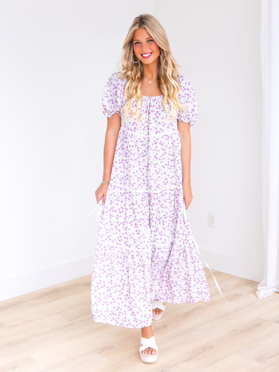 In the Garden Floral Maxi Dress