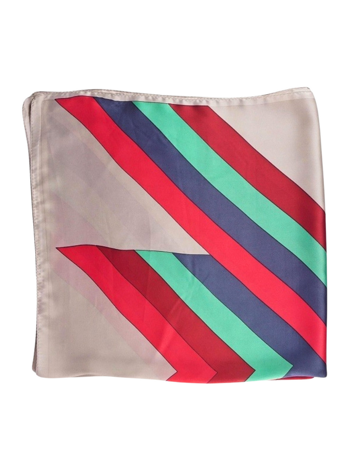 Geometric Abstract Print Scarf