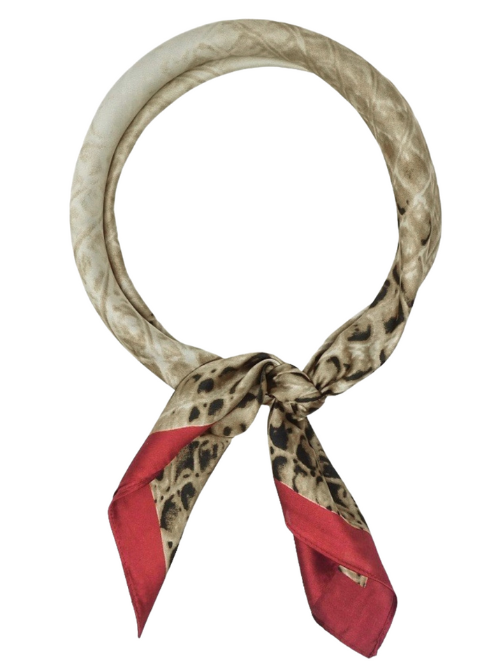 Crocodile Print Scarf