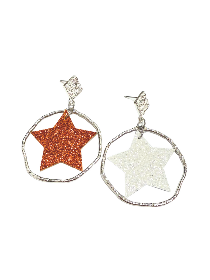 Game Day Big Star Earrings
