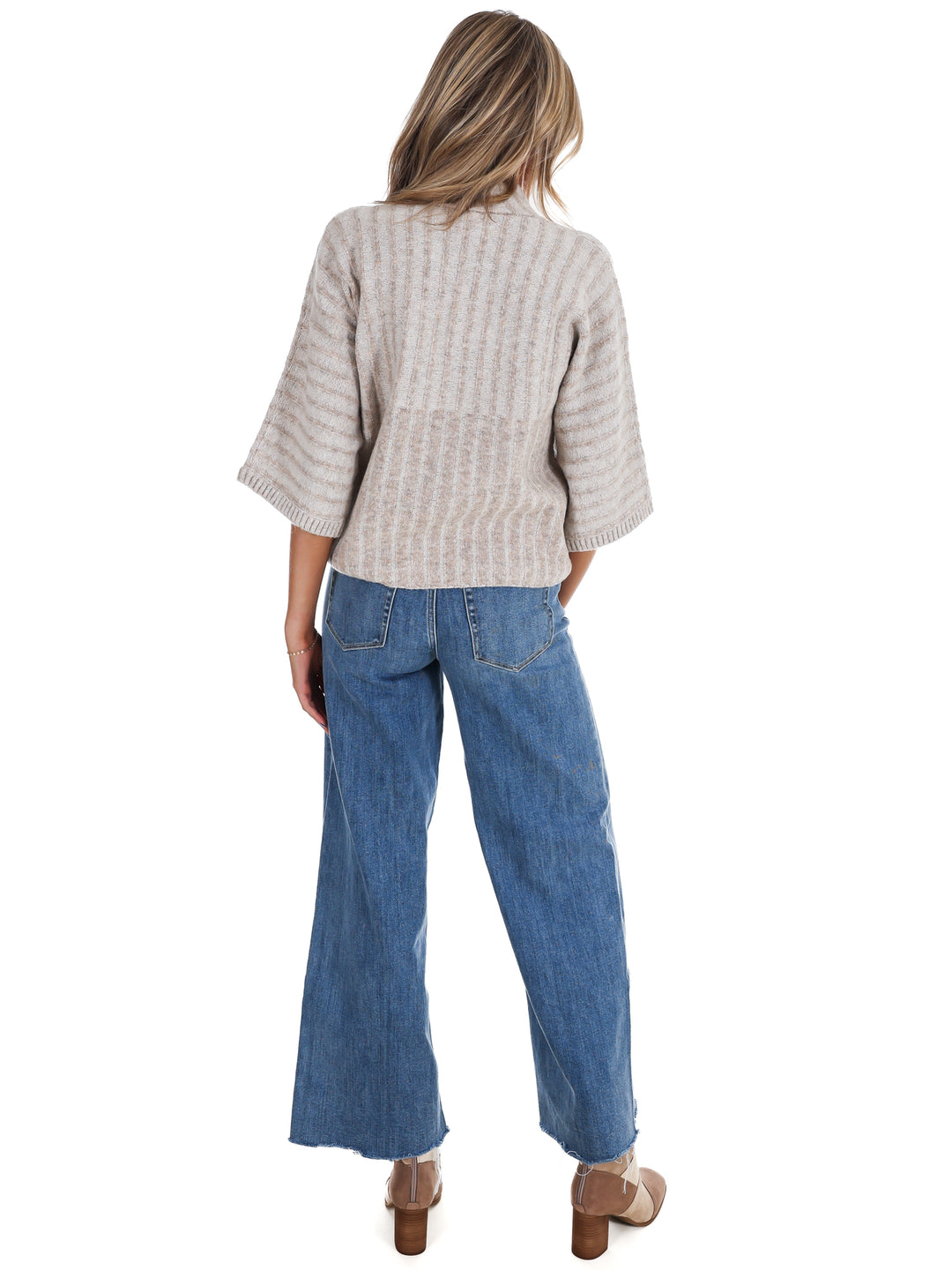 Closet Staple Ribbed Mock Neck Sweater