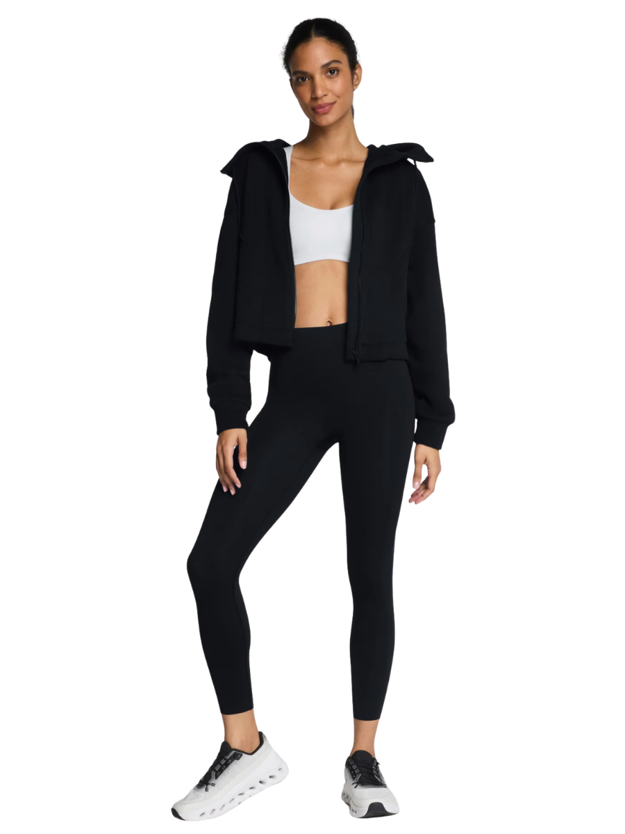 SPANX® BoostUp Cotton Fleece Full Zip Hoodie