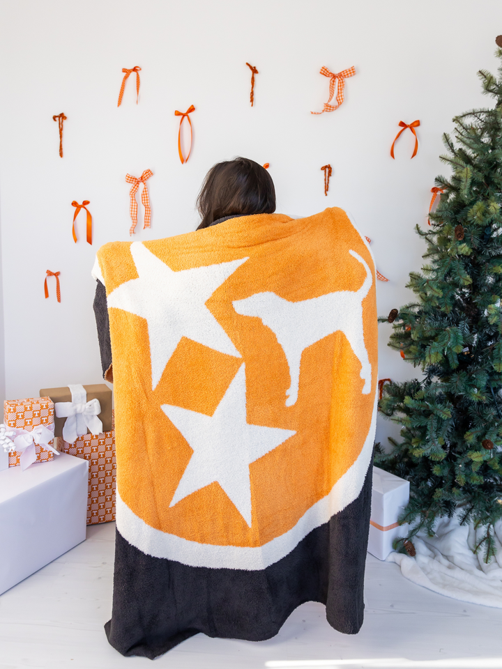 Jumbo Plush Tri-Star Blanket