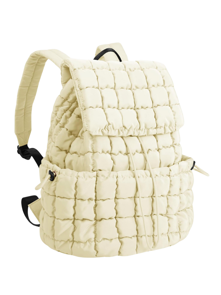 Quilted Drawstring Backpack Doorbuster