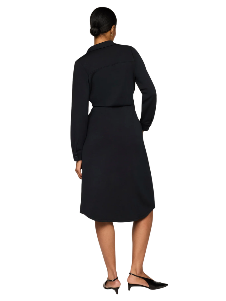 SPANX AirEssentials® Tie-Waist Midi Shirt Dress