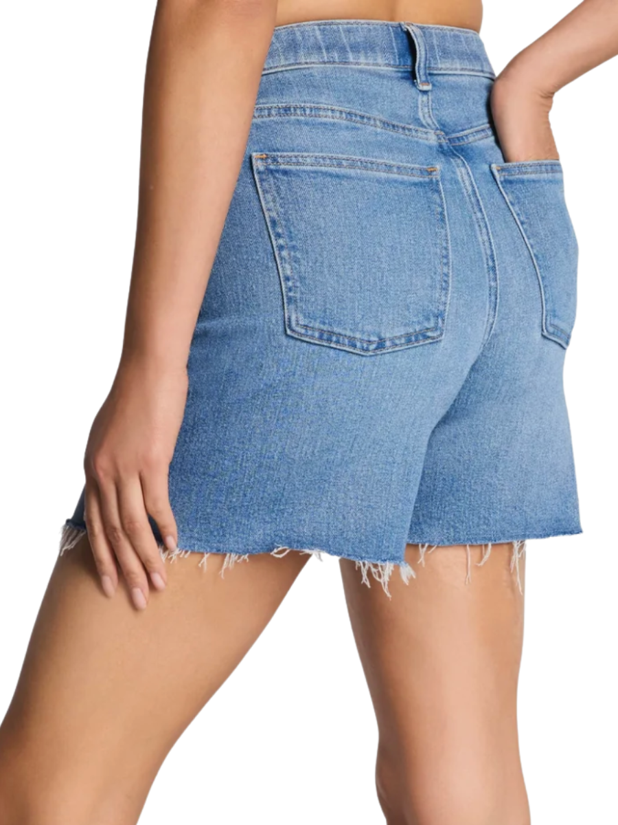 SPANXshape™ Authentic 360 Raw Hem Jean Short