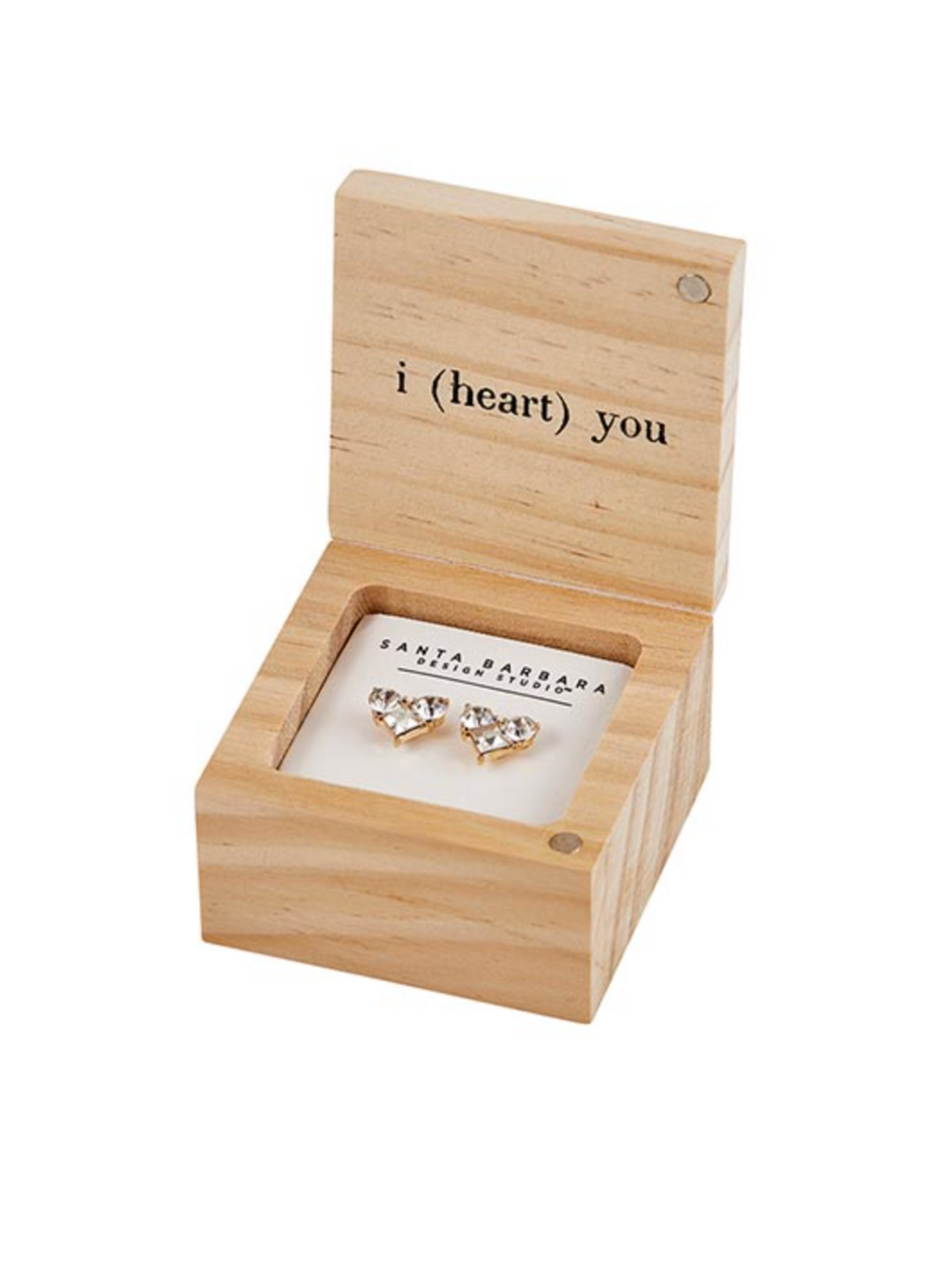 Heart You Treasure Box Earrings