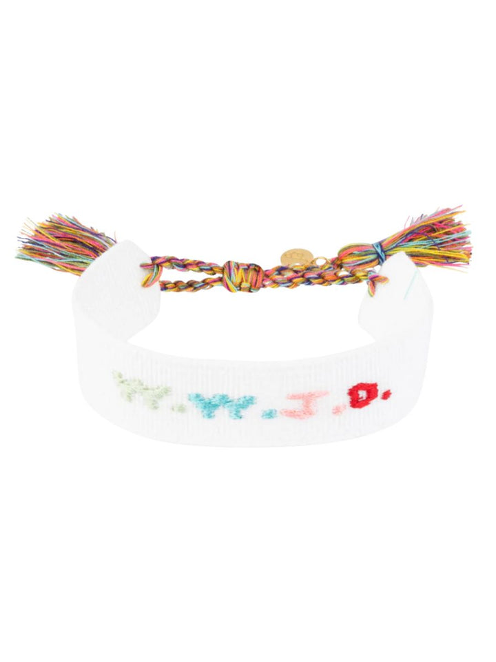WWJD Embroidered Bracelet