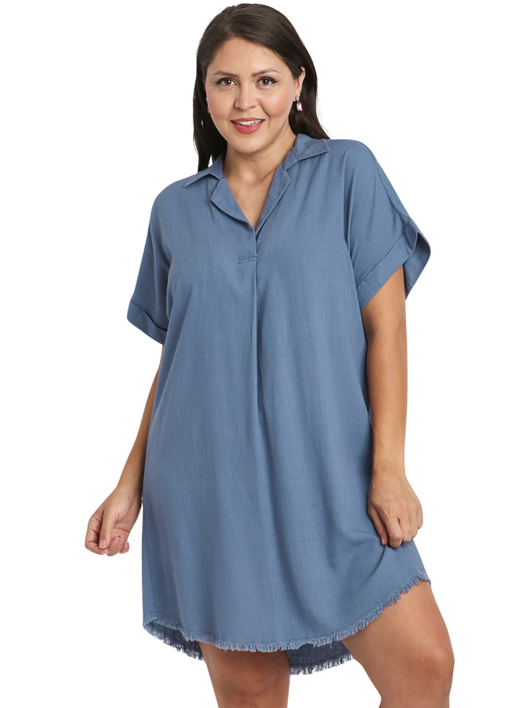 Curvy Fall in Love Linen Dress Josie's Boutique Curvy Fall in Love Linen Dress Josie's Boutique