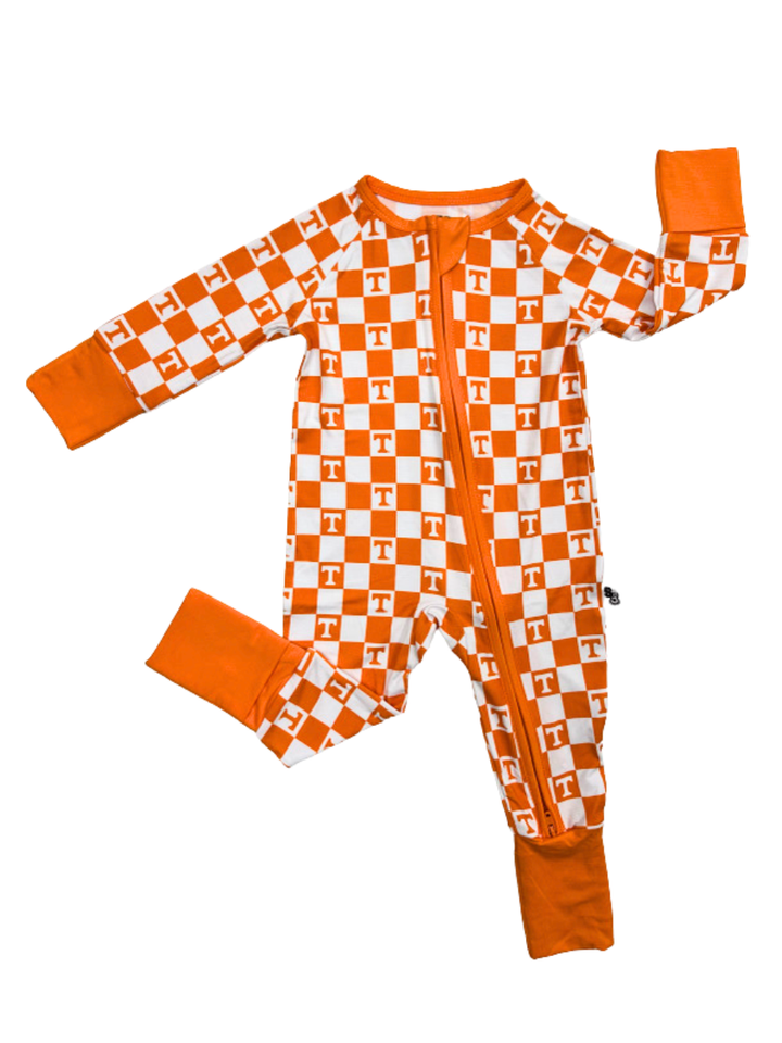 Little Vols Checkerboard Zippy