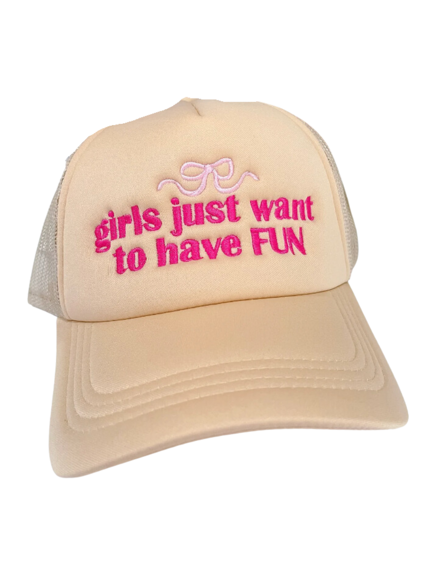 Girls Just Want to Have Fun Trucker Hat