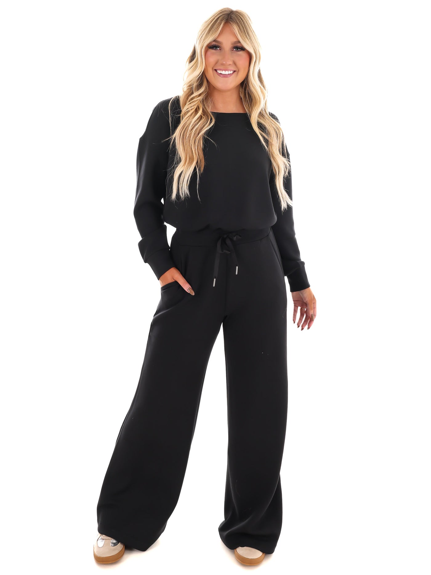 Spanx AirEssentials Off Shoulder Jumpsuit