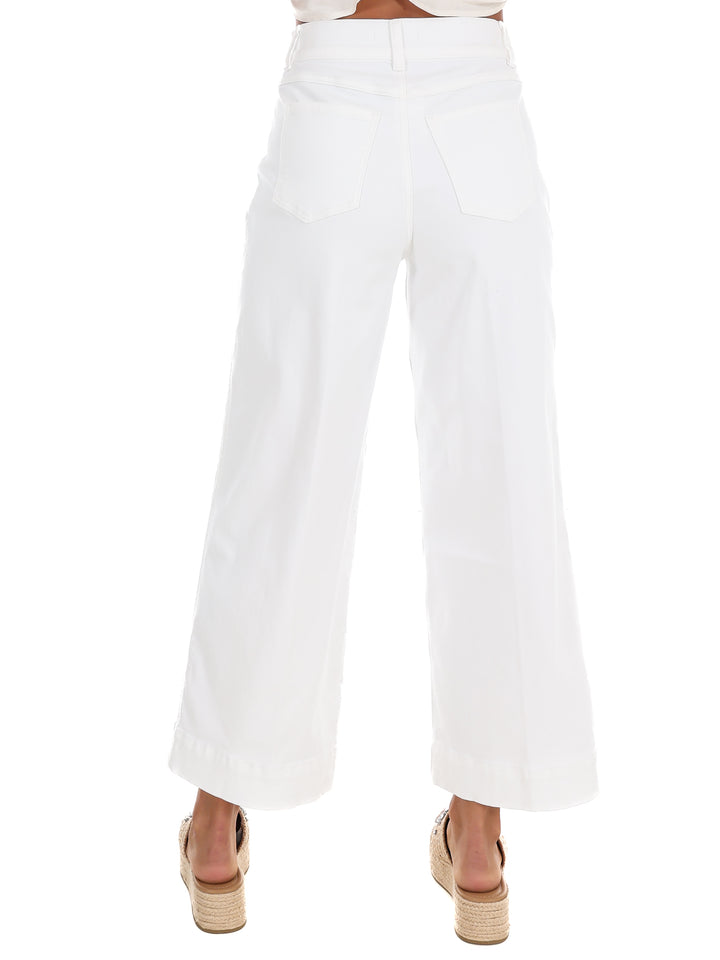 Spanx Cropped Wide Leg Jeans