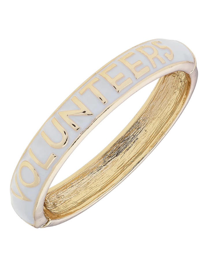 Tennessee Vols Sculpted Enamel Hinge Bangle