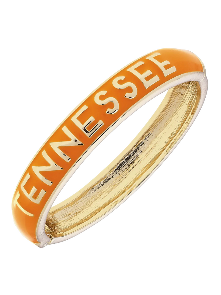 Tennessee Vols Sculpted Enamel Hinge Bangle