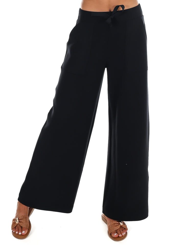 Spanx AirEssentials French Rib Wide Leg Pant