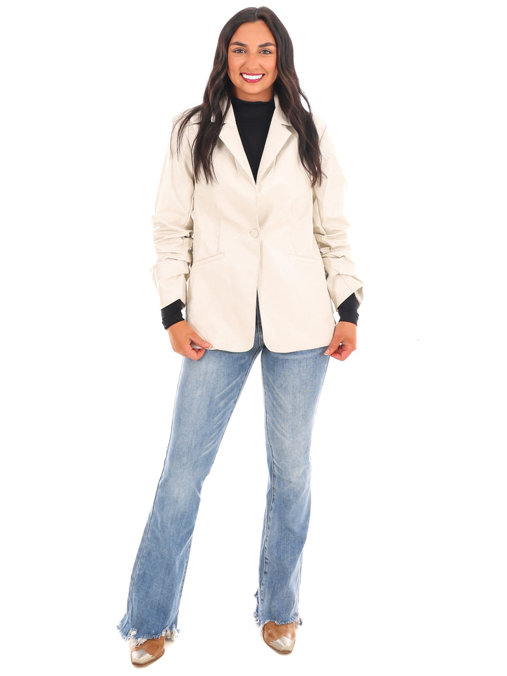 The Luxe Cinch Blazer