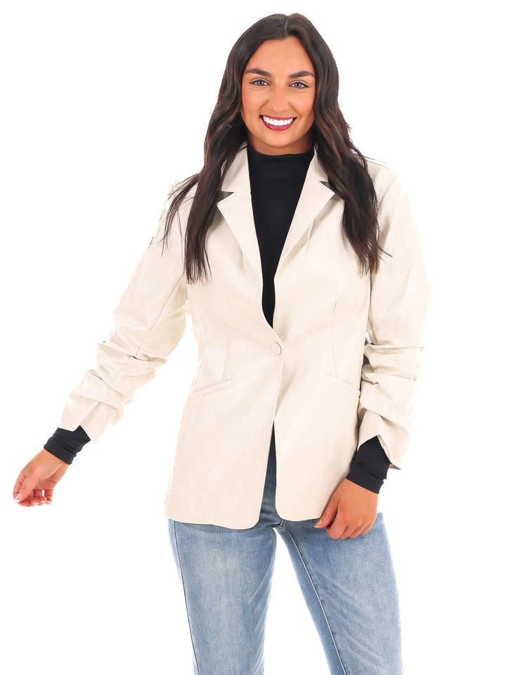 The Luxe Cinch Blazer