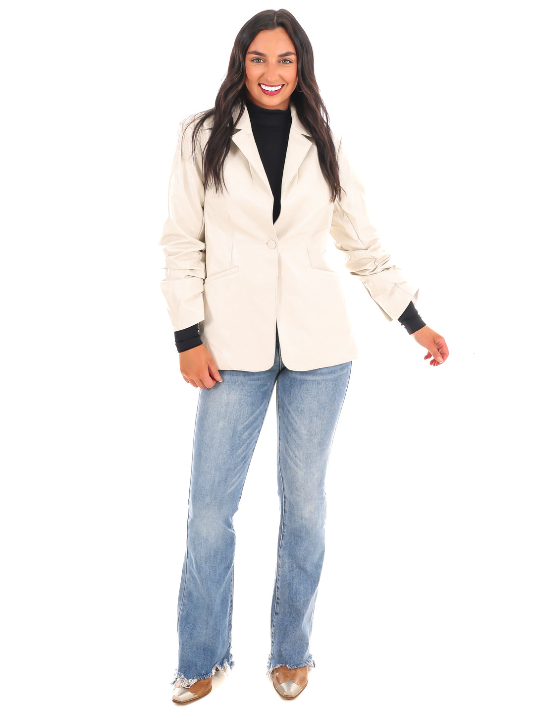 The Luxe Cinch Blazer