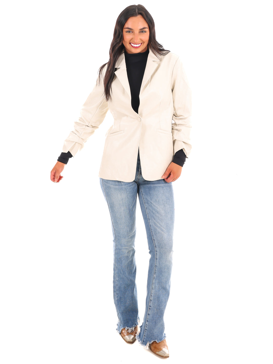 The Luxe Cinch Blazer