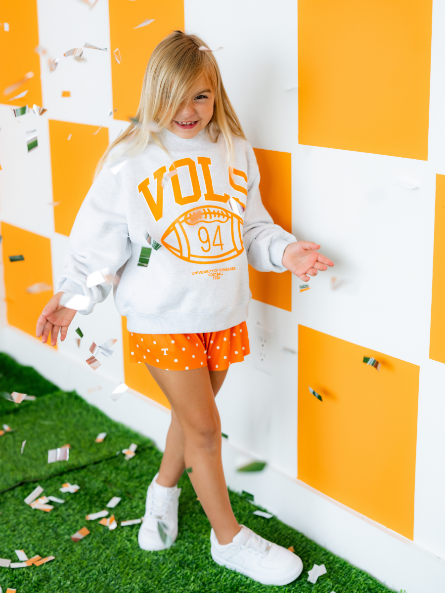 Youth Tennessee Vols Campus Classic Mock Neck Sweatshirt