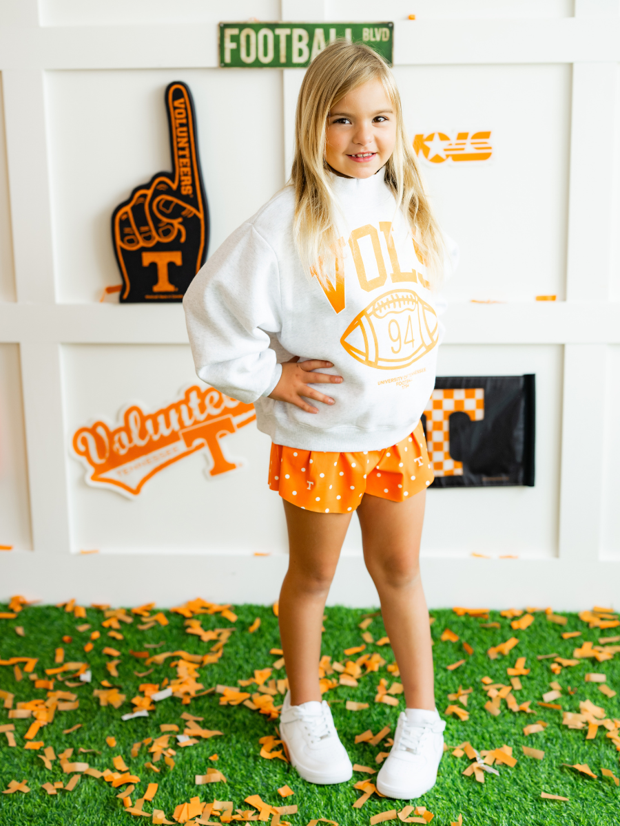 Youth Tennessee Vols Campus Classic Mock Neck Sweatshirt
