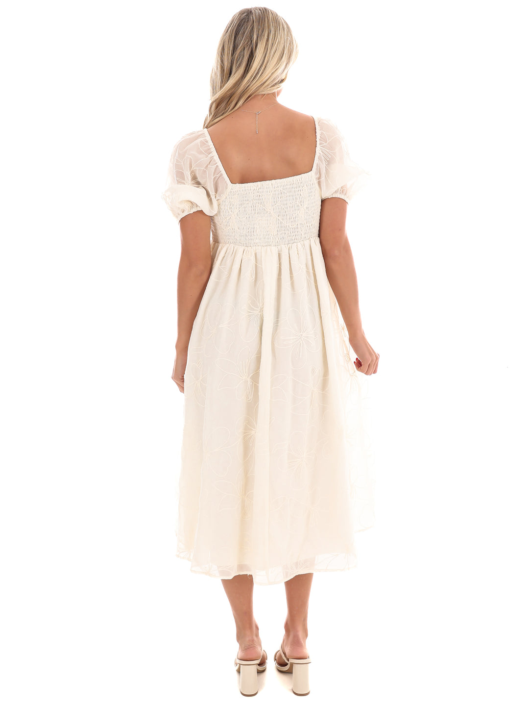 Blooming Love Embroidered Maxi Dress