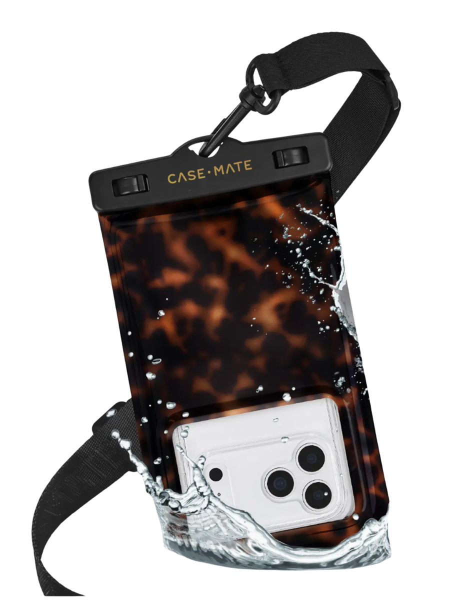 Case-Mate Tortoiseshell Waterproof Floating Phone Pouch