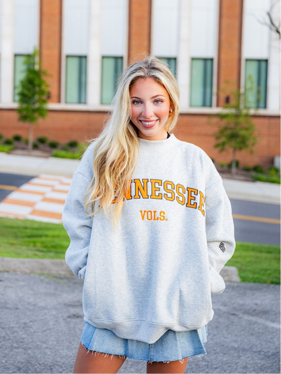 University of Tennessee Mock Neck Crew Sweatshirt