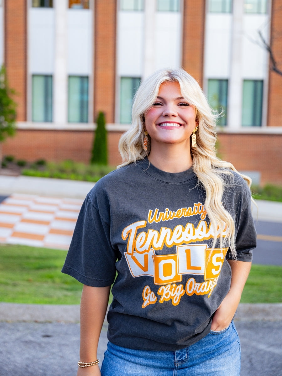 Vols Square Lettering GBO Boxy Tee