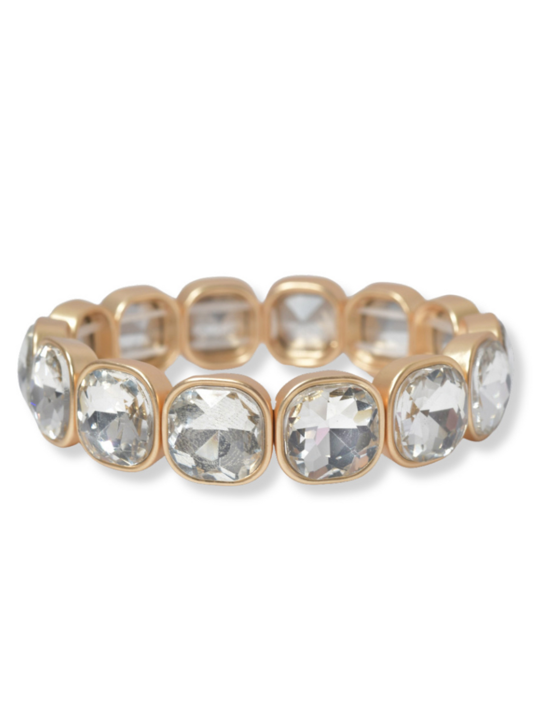 Gem Stone Stretch Bracelet