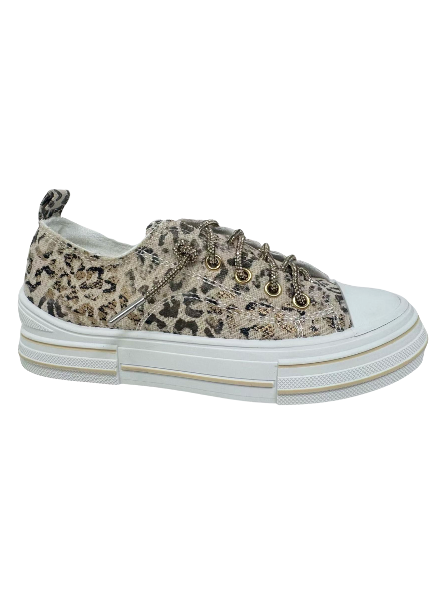 Aman Leopard Tennis Shoe