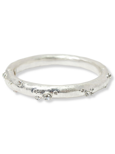 Rhinestone Metal Bangle