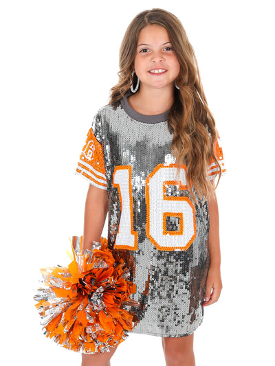 Youth 16 Sequin Jersey Dress