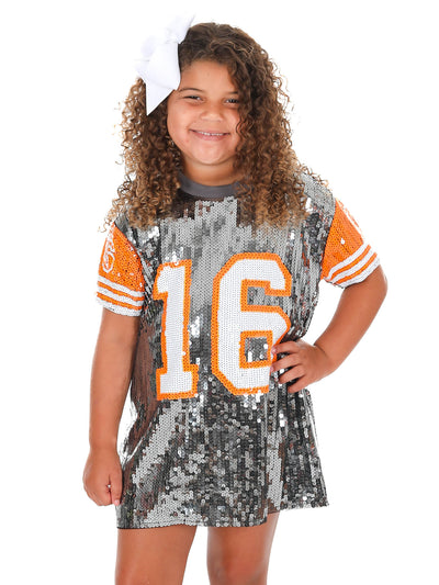 Youth 16 Sequin Jersey Dress