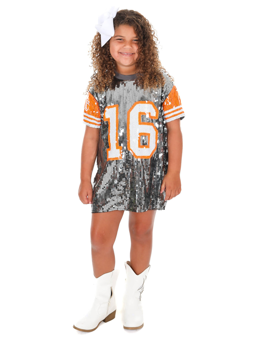 Youth 16 Sequin Jersey Dress