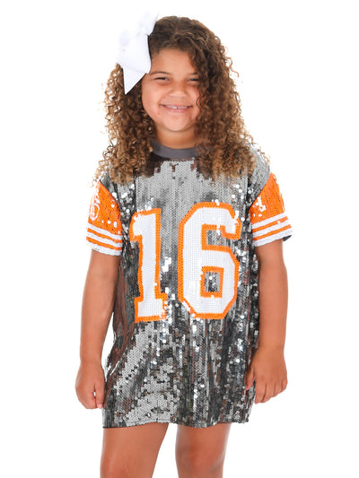 Youth 16 Sequin Jersey Dress