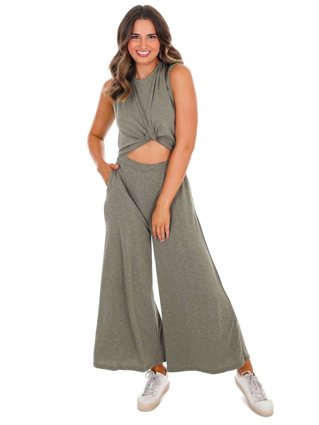 Pretty Girl Walk Wide Leg Jumpsuit