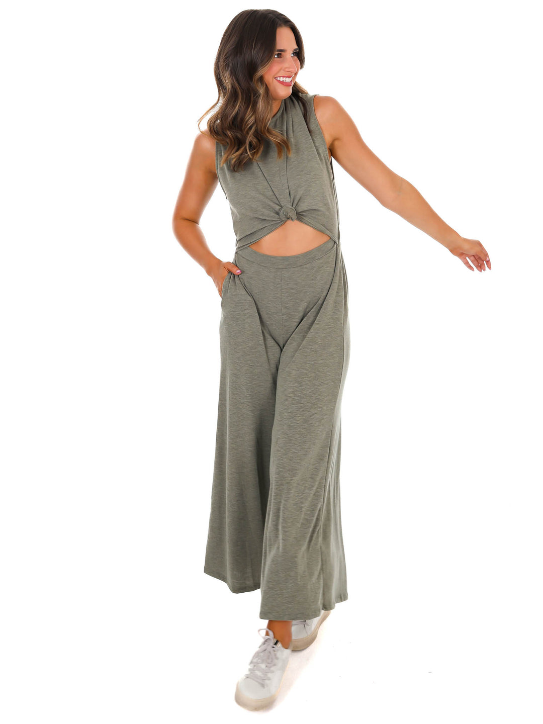 Pretty Girl Walk Wide Leg Jumpsuit